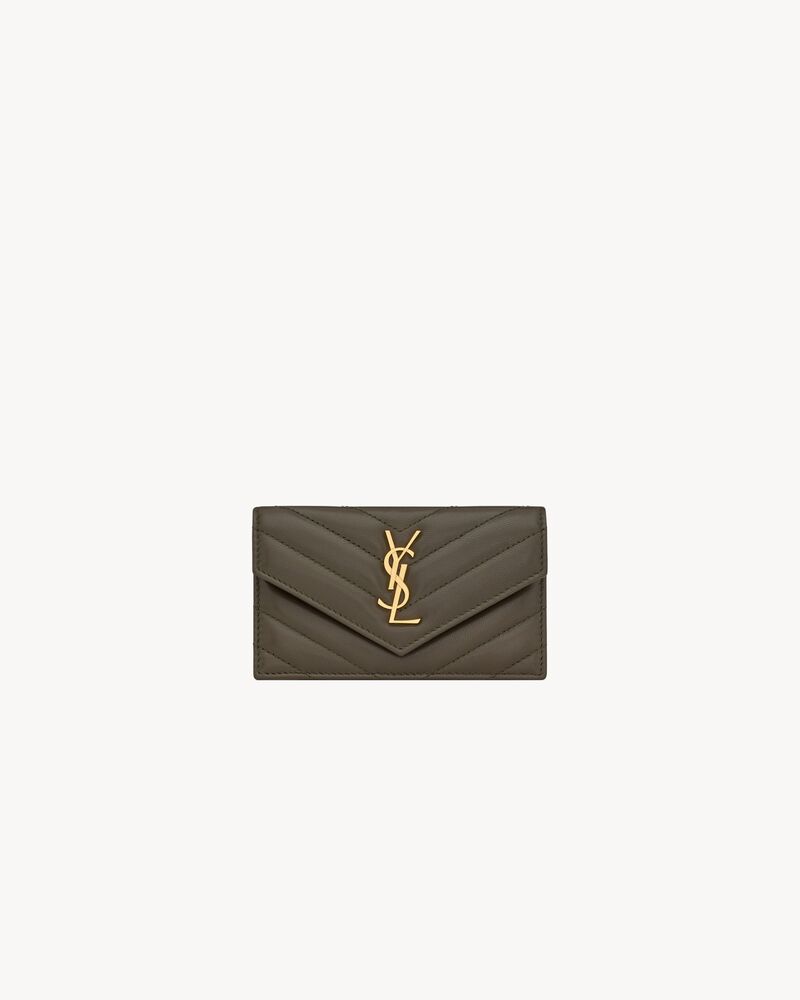 Ysl flap card case Clearance