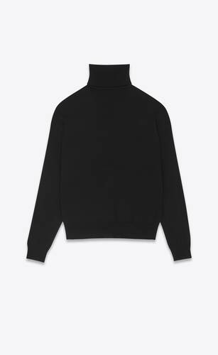 Turtleneck sweater in cashmere | Saint Laurent | YSL.com