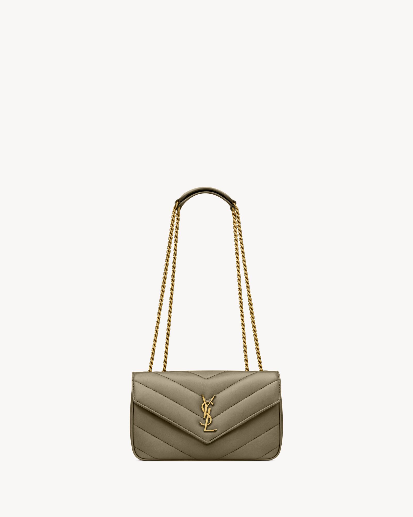 LOULOU small in MATELASSÉ lambskin — 801437AAEAX3775