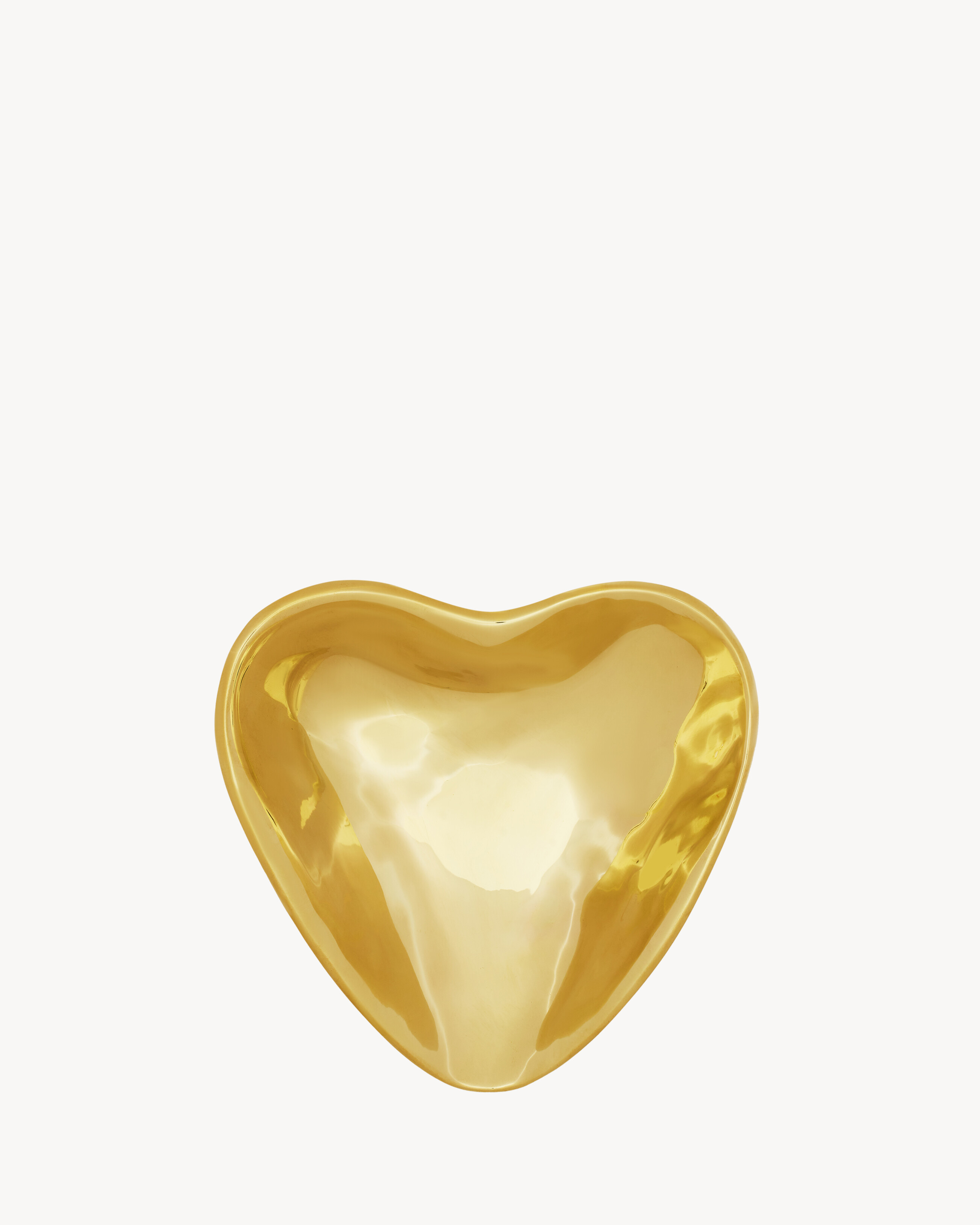 HEART PINTRAY IN BRASS