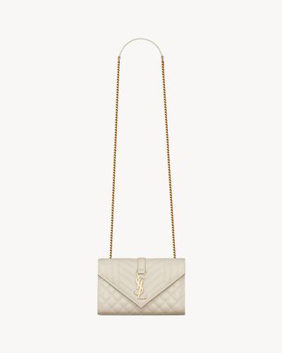 Saint Laurent エンヴェロップスモール Saint Laurent エンベロープ ショルダーバッグ S | ブラック