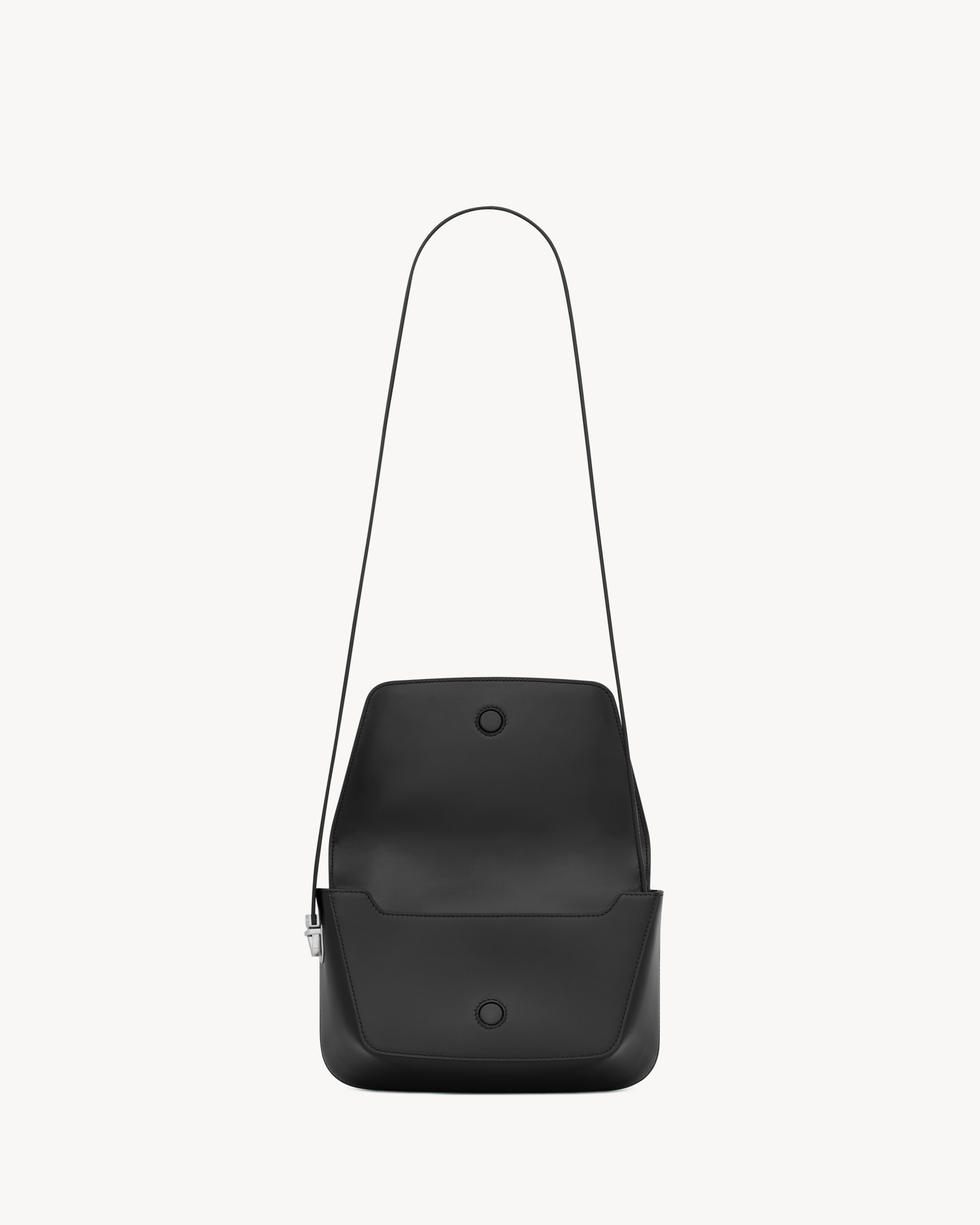 SAINT LAURENT petit crossbody bag en cuir lisse