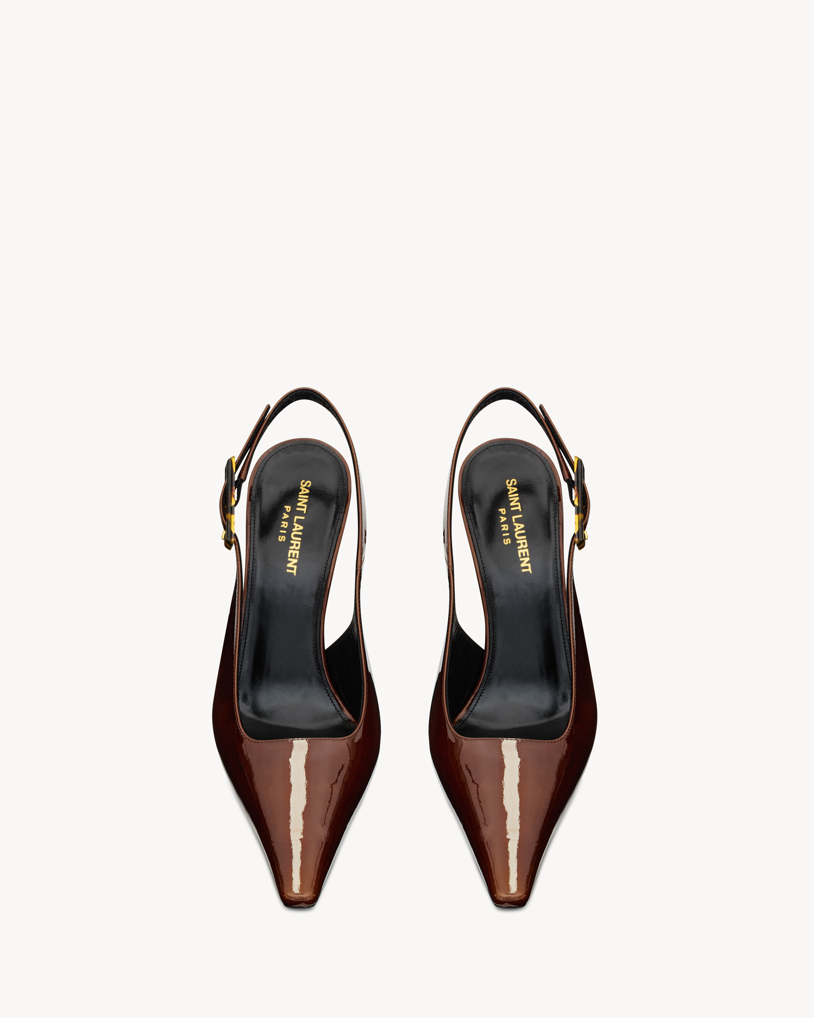 DUNE slingback pumps in patent leather