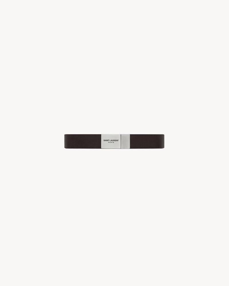 ★国内発送★【Saint Laurent】カサンドラ レザー ブレスレット カサンドラ ブレスレット(レザー) | Saint Laurent サン