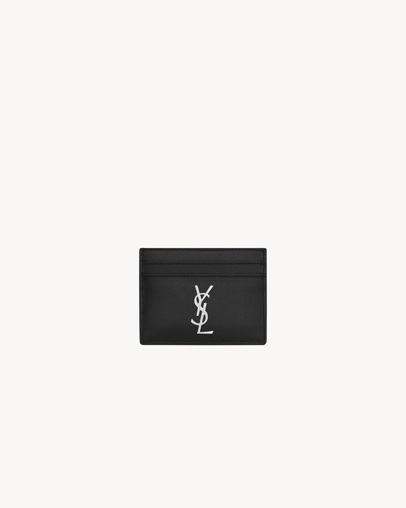 CASSANDRE card case in smooth leather | Saint Laurent | YSL.com