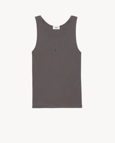 YVES SAINT LAURENT タンクトップ Cassandre Tank Top | Saint Laurent | YSL US