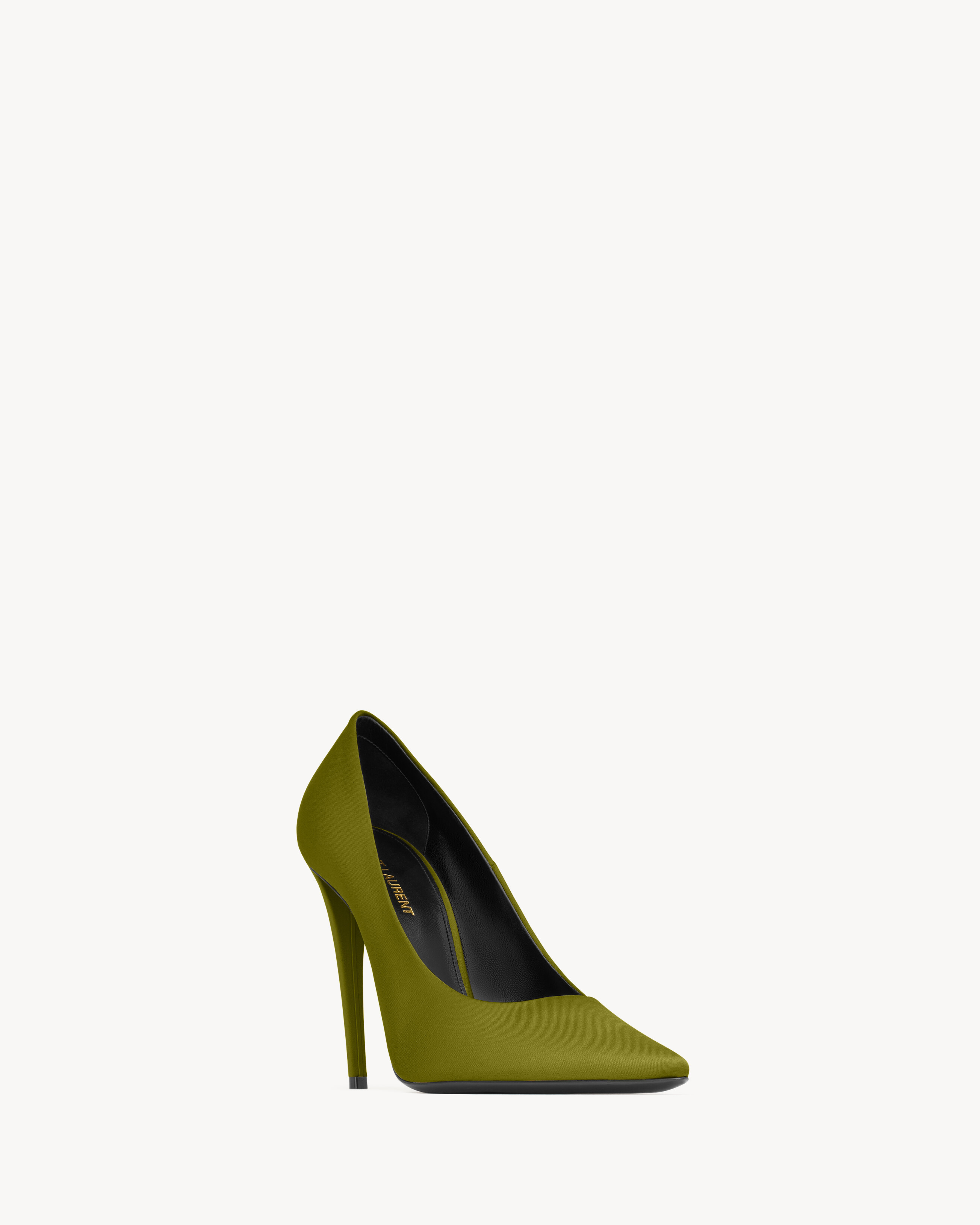 MONCEAU pumps in satin crepe