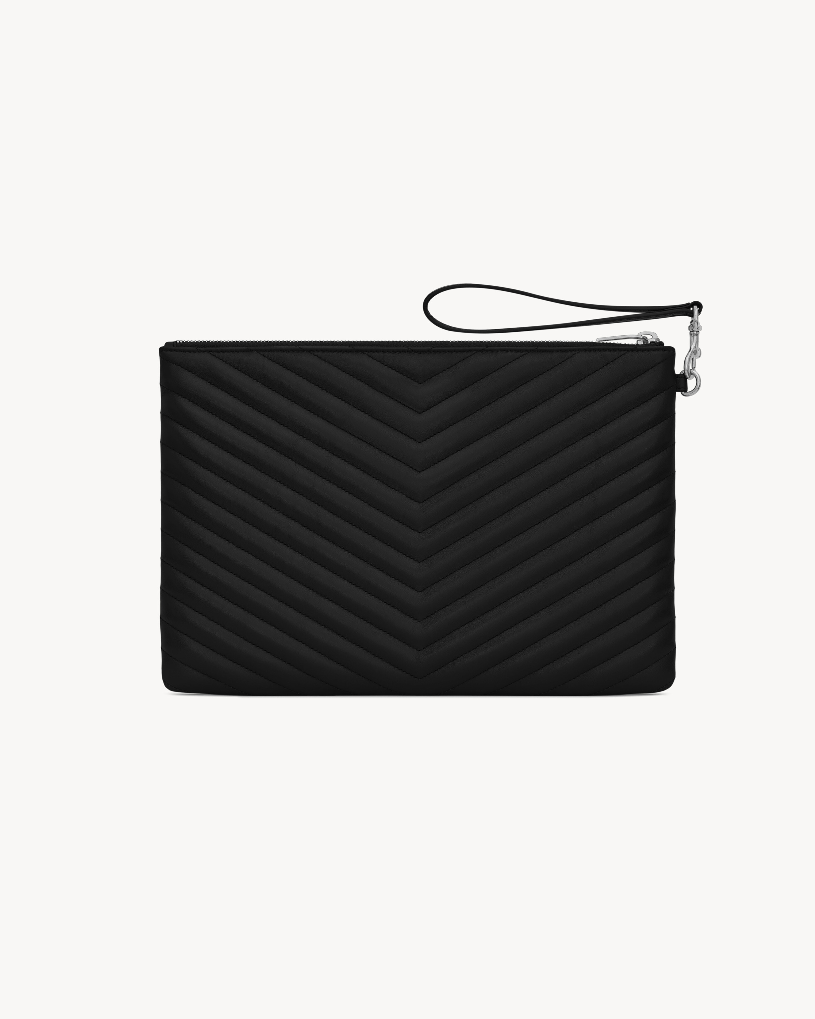 CASSANDRE MATELASSÉ borsa per tablet  in pelle trapuntata