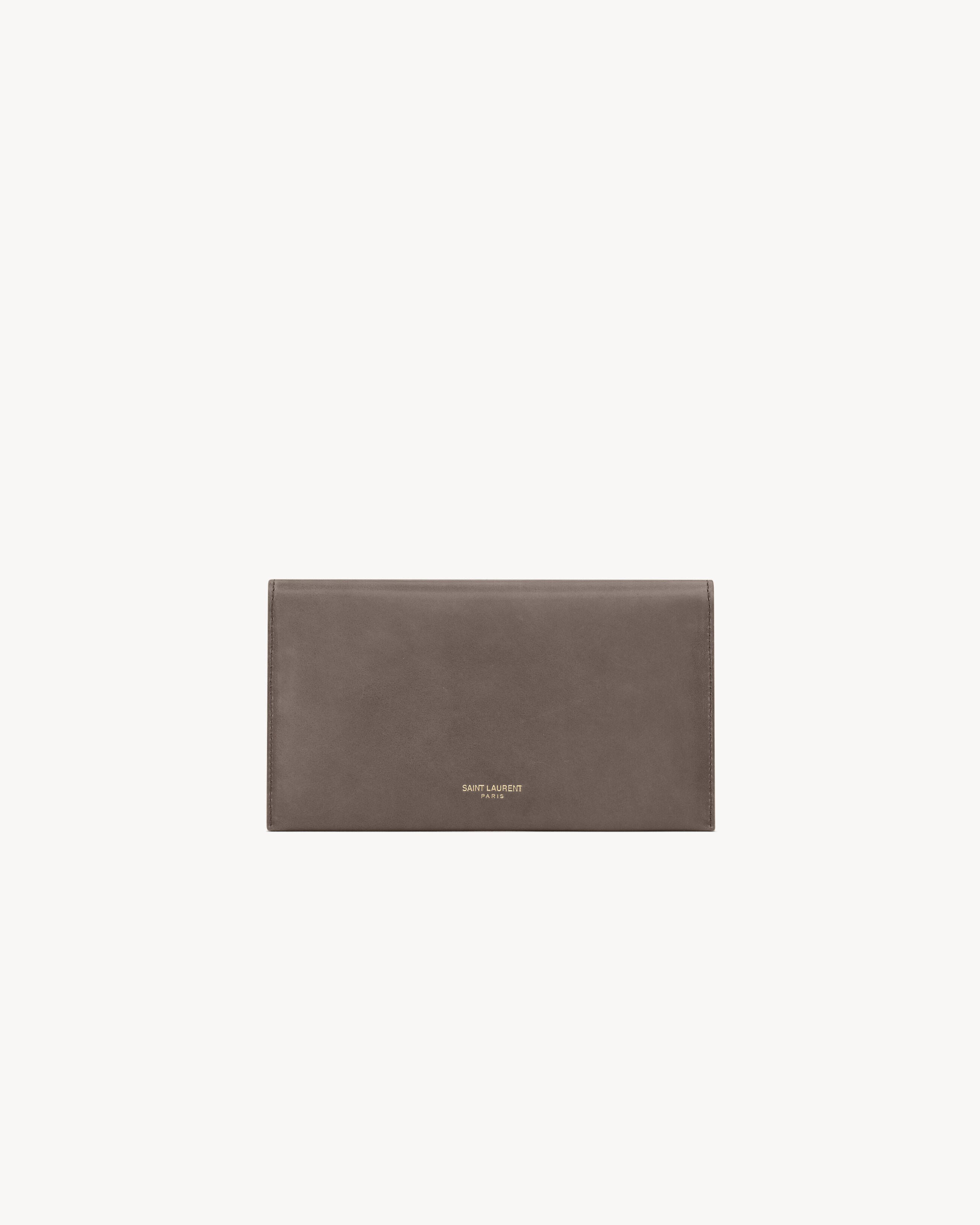 LETTER large wallet in leather