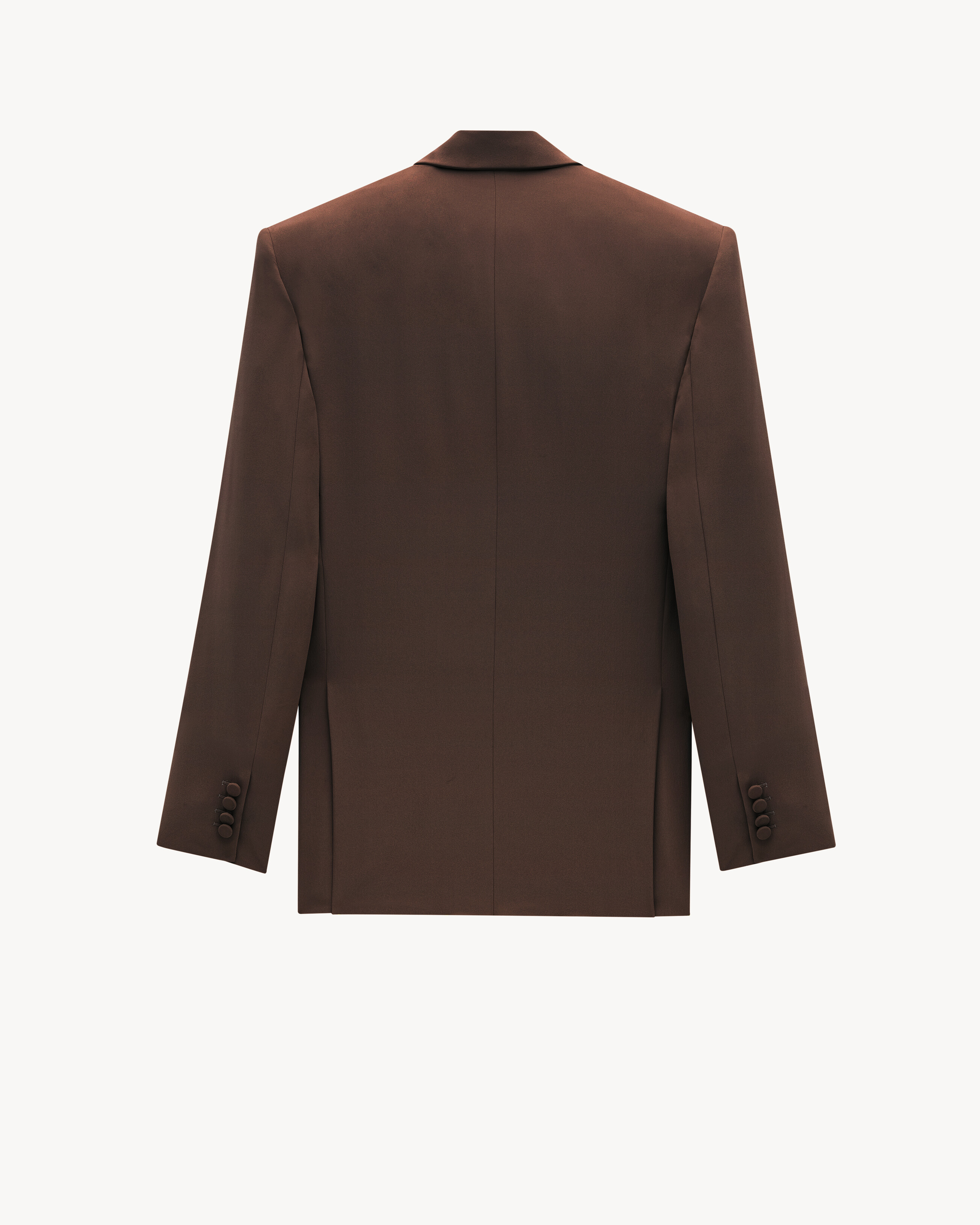 blazer em crepe de seda