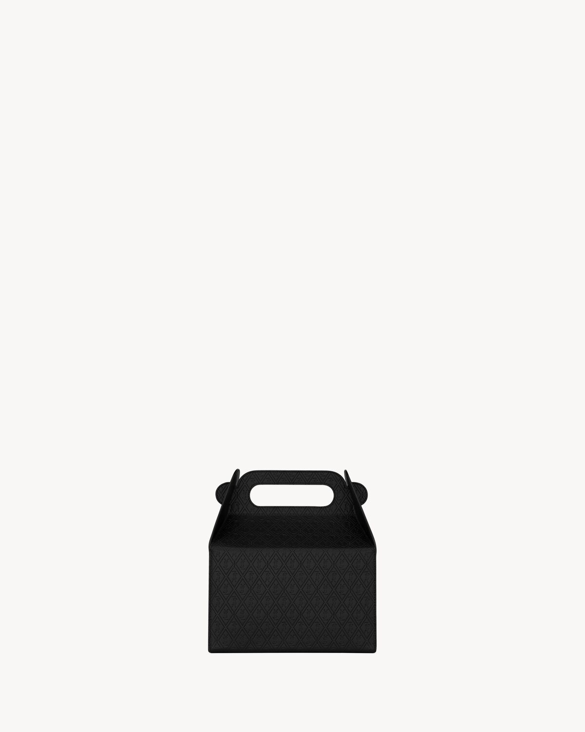 TAKE AWAY BOX IN LEATHER Saint Laurent YSL Take away box in leather saint laurent ysl