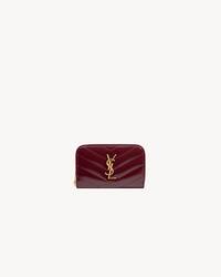 CASSANDRE MATELASS? wallet in patent leather