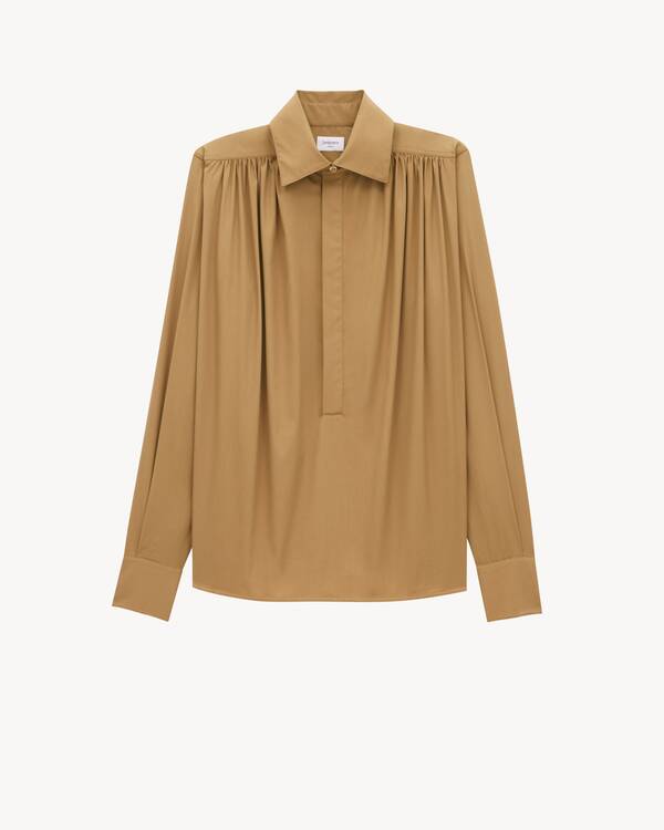 【送料&関税込】Saint Laurent Camel Poplin Blouse Small-822158Y7I232257_A.jpg?v=2