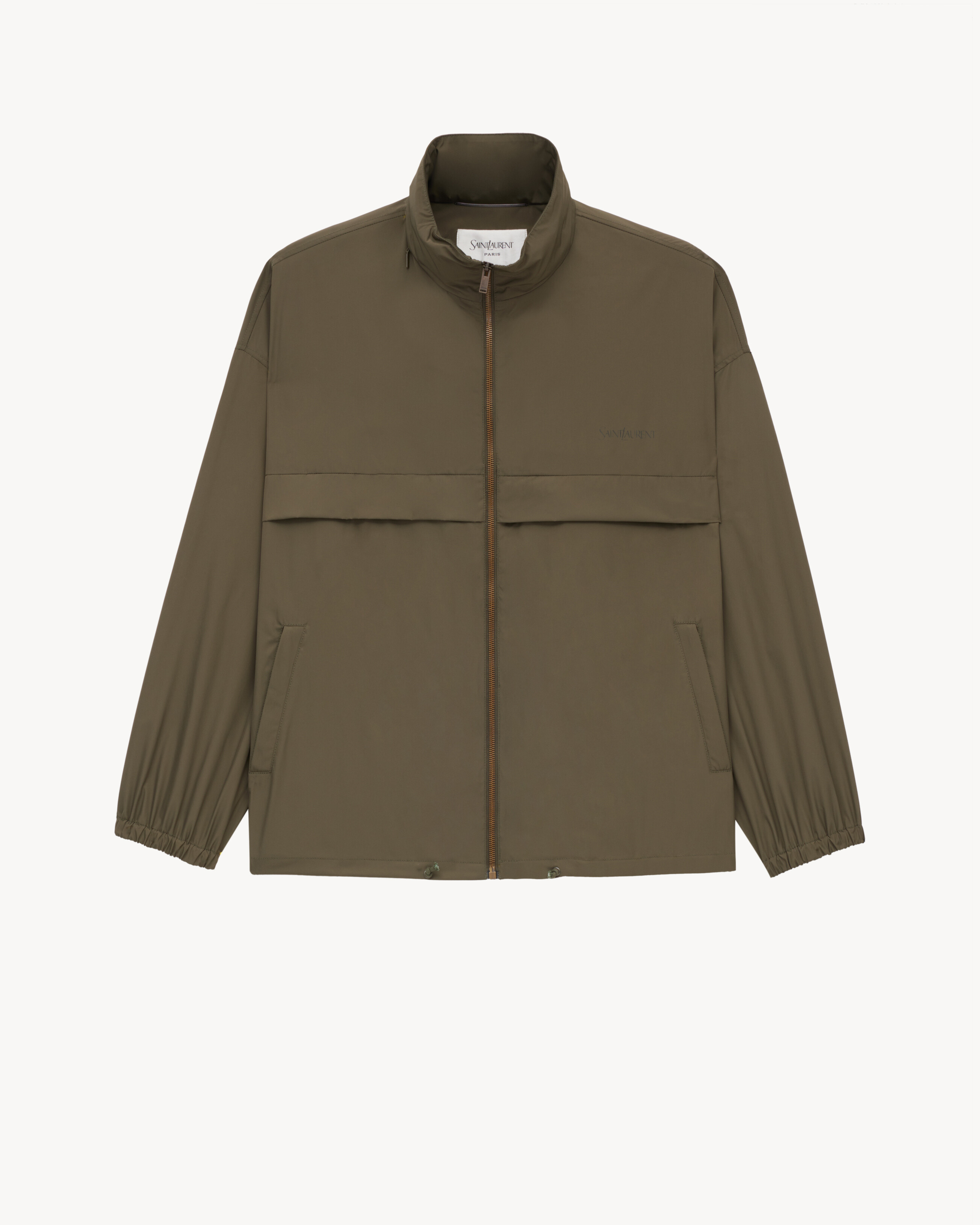 SAINT LAURENT jacket in water-repellent serge