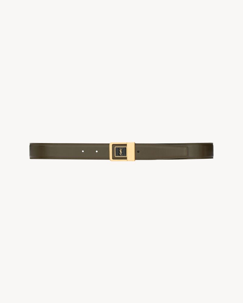 LA 66 belt in smooth leather