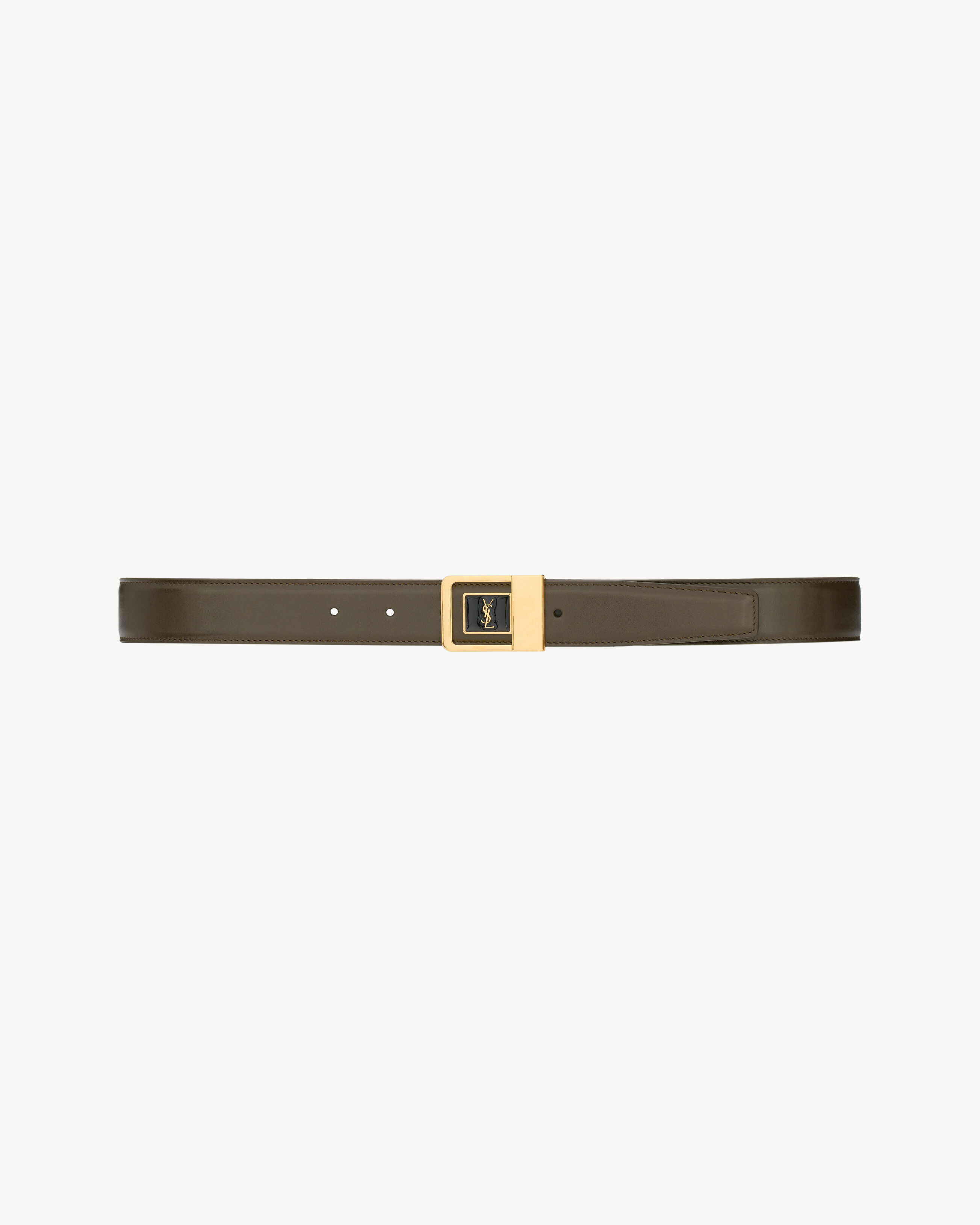 LA 66 belt in smooth leather