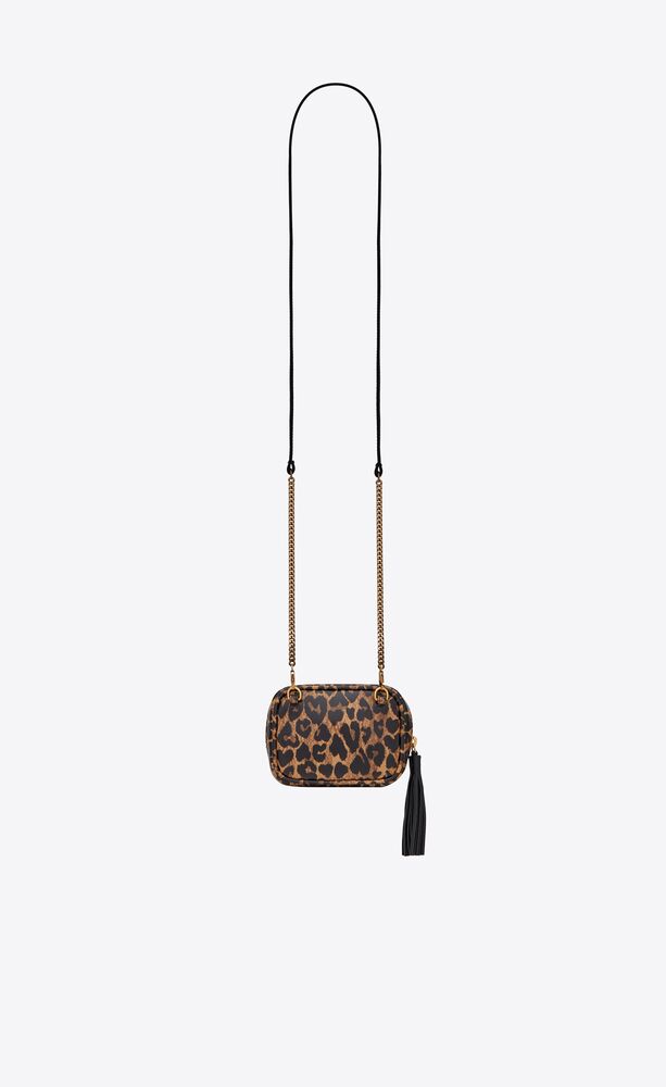 ysl leopard print bag