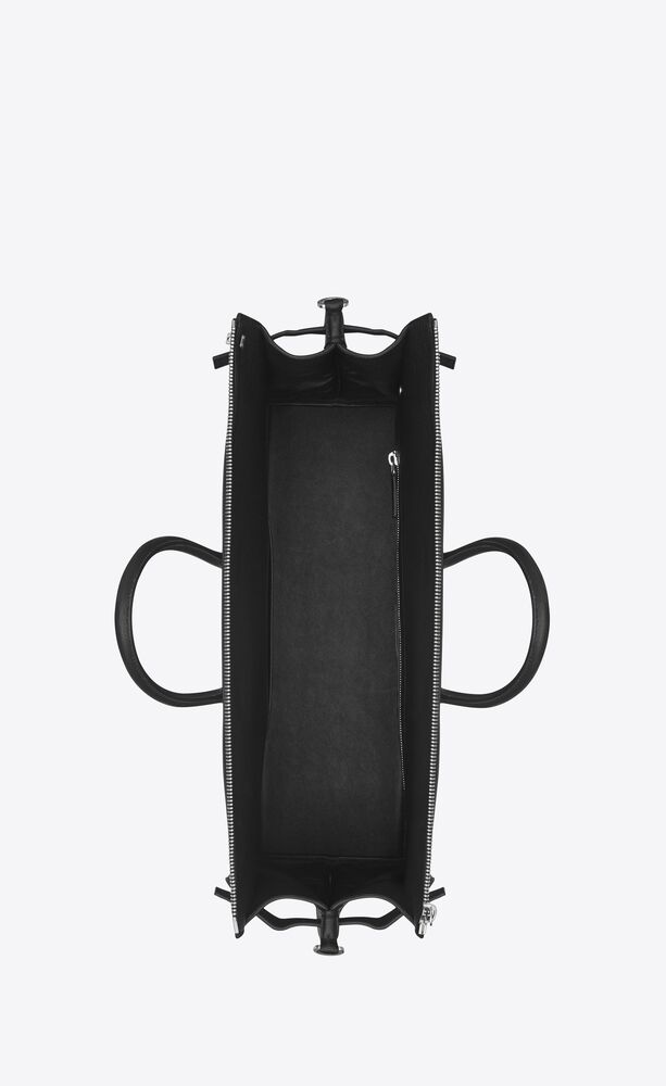 Saint Laurent Sac de Jour Backpack in Grained Leather - Black