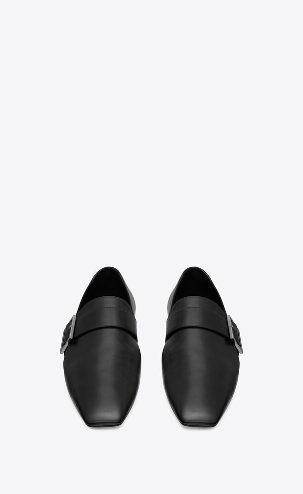 TRISTAN slippers in smooth leather | Saint Laurent | YSL.com