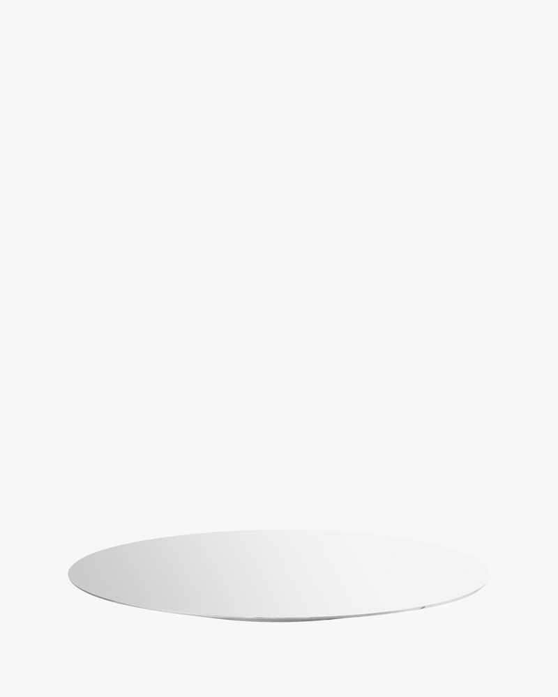 DONALD JUDD PUIFORCAT BREAD PLATE IN STERLING SILVER