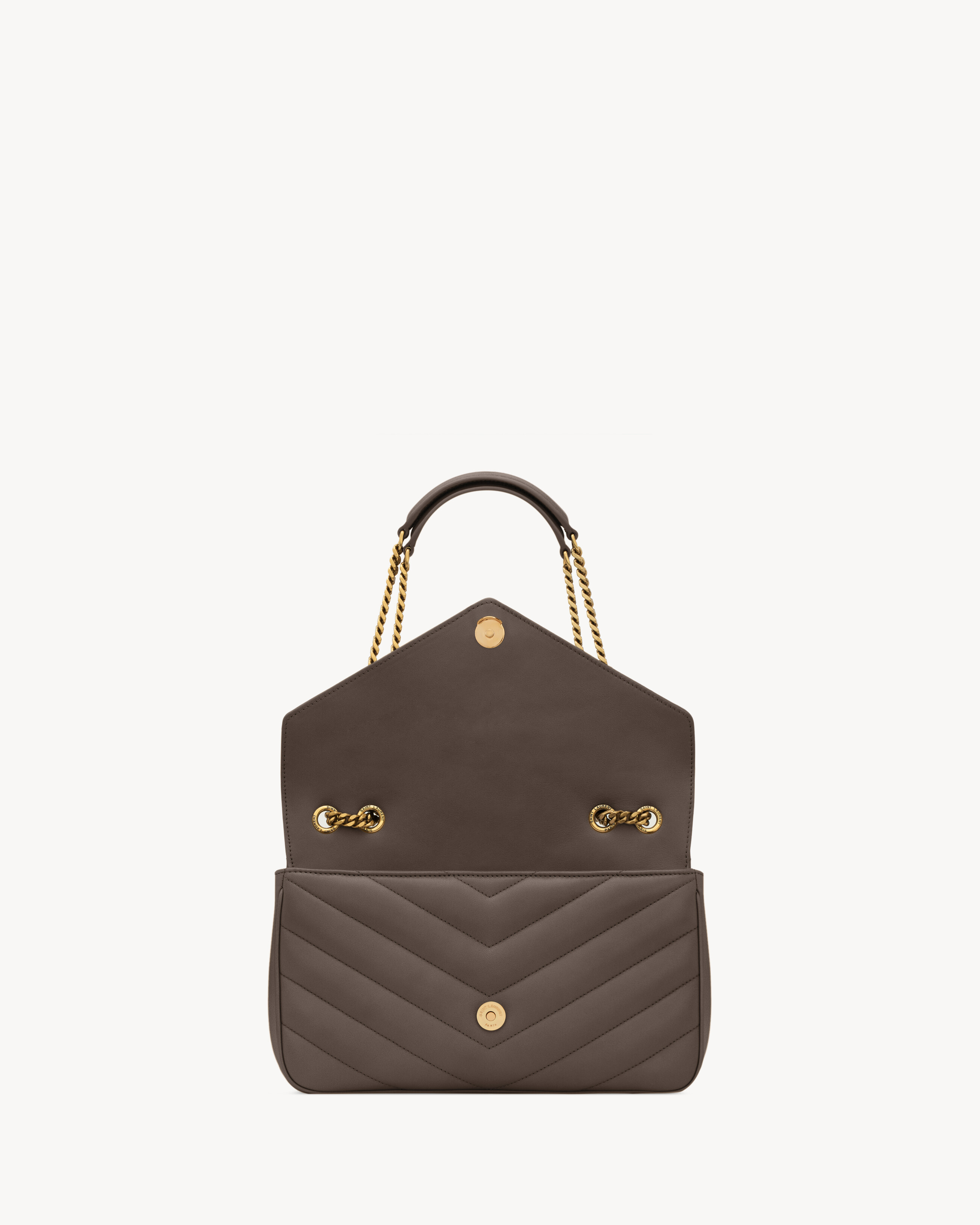 LOULOU medium in MATELASSÉ lambskin