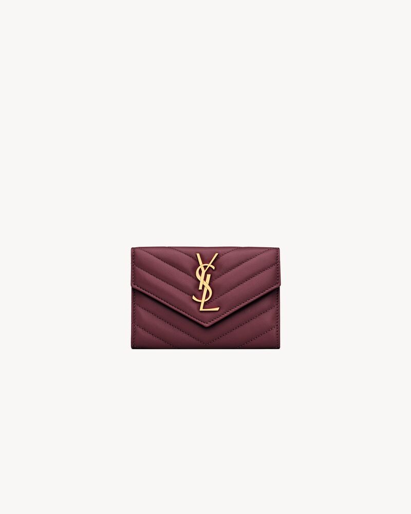 CASSANDRE PORTEFEUILLE EN CUIR d'agneau