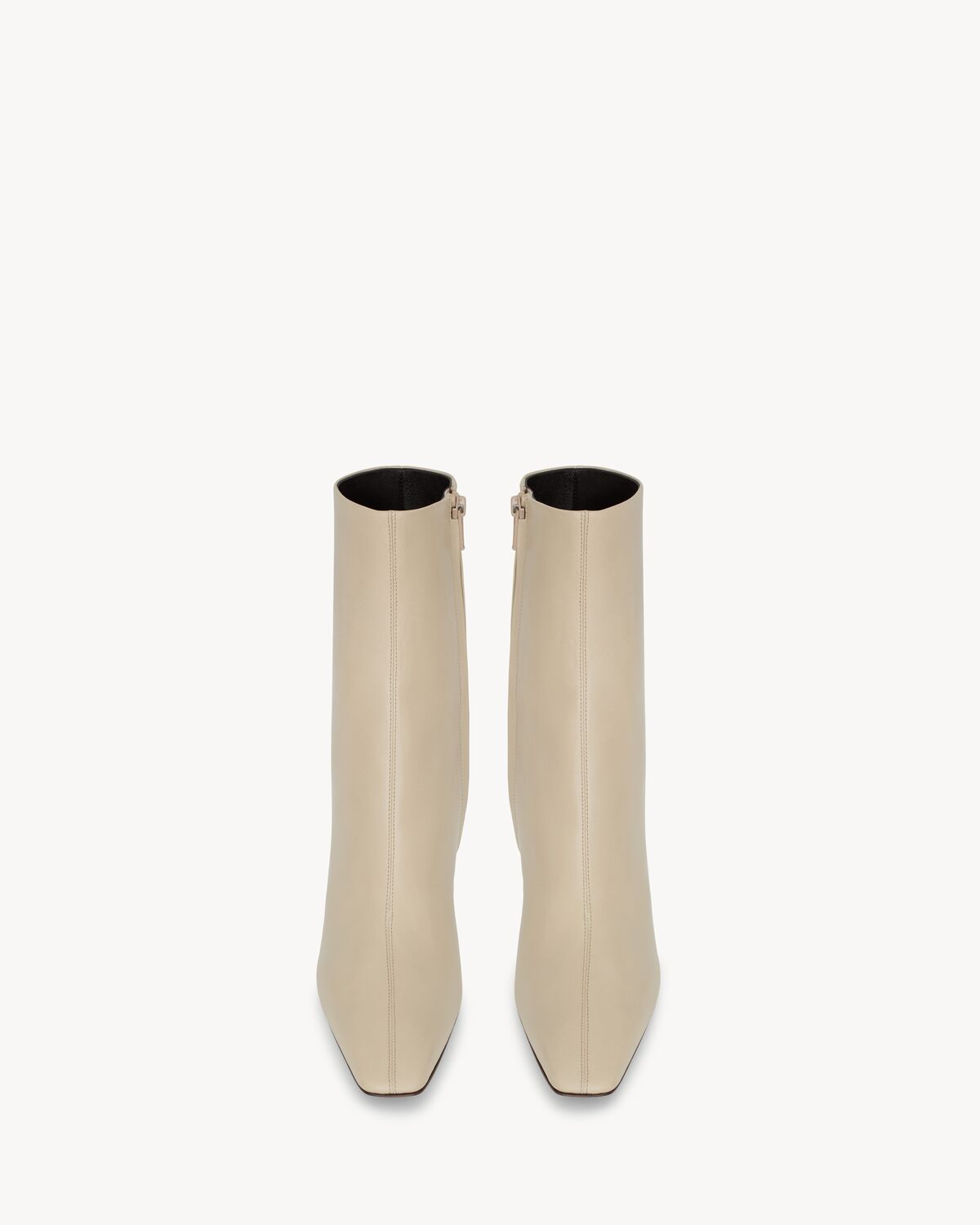 jill booties in smooth leather