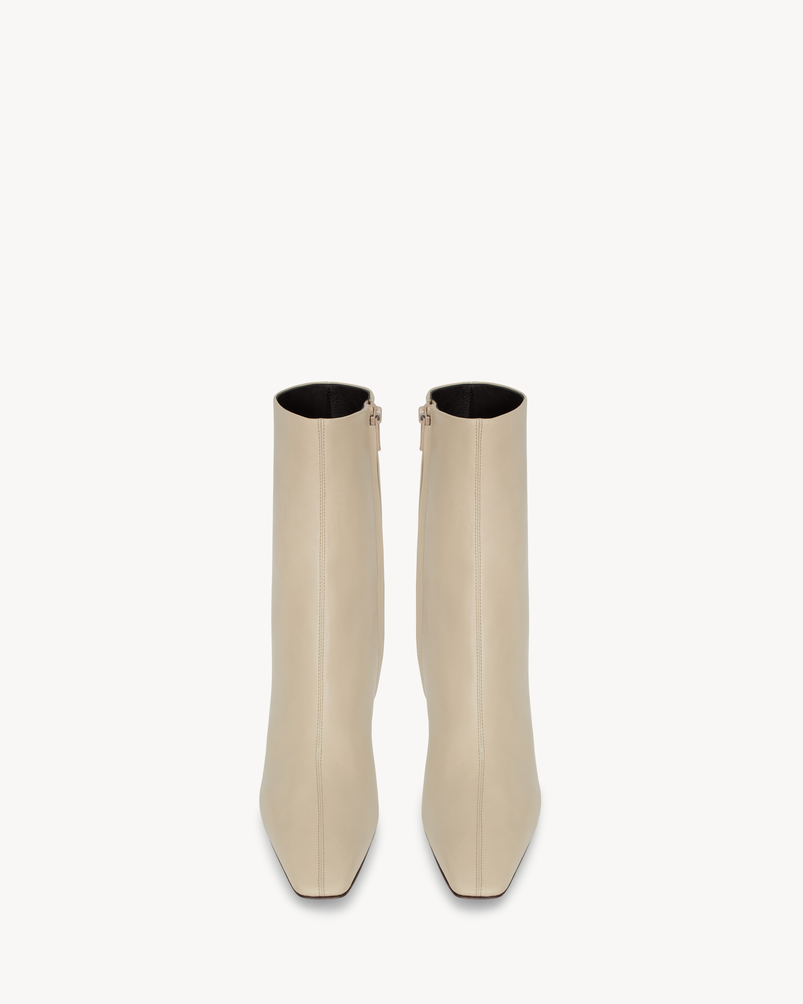 JILL booties in smooth leather