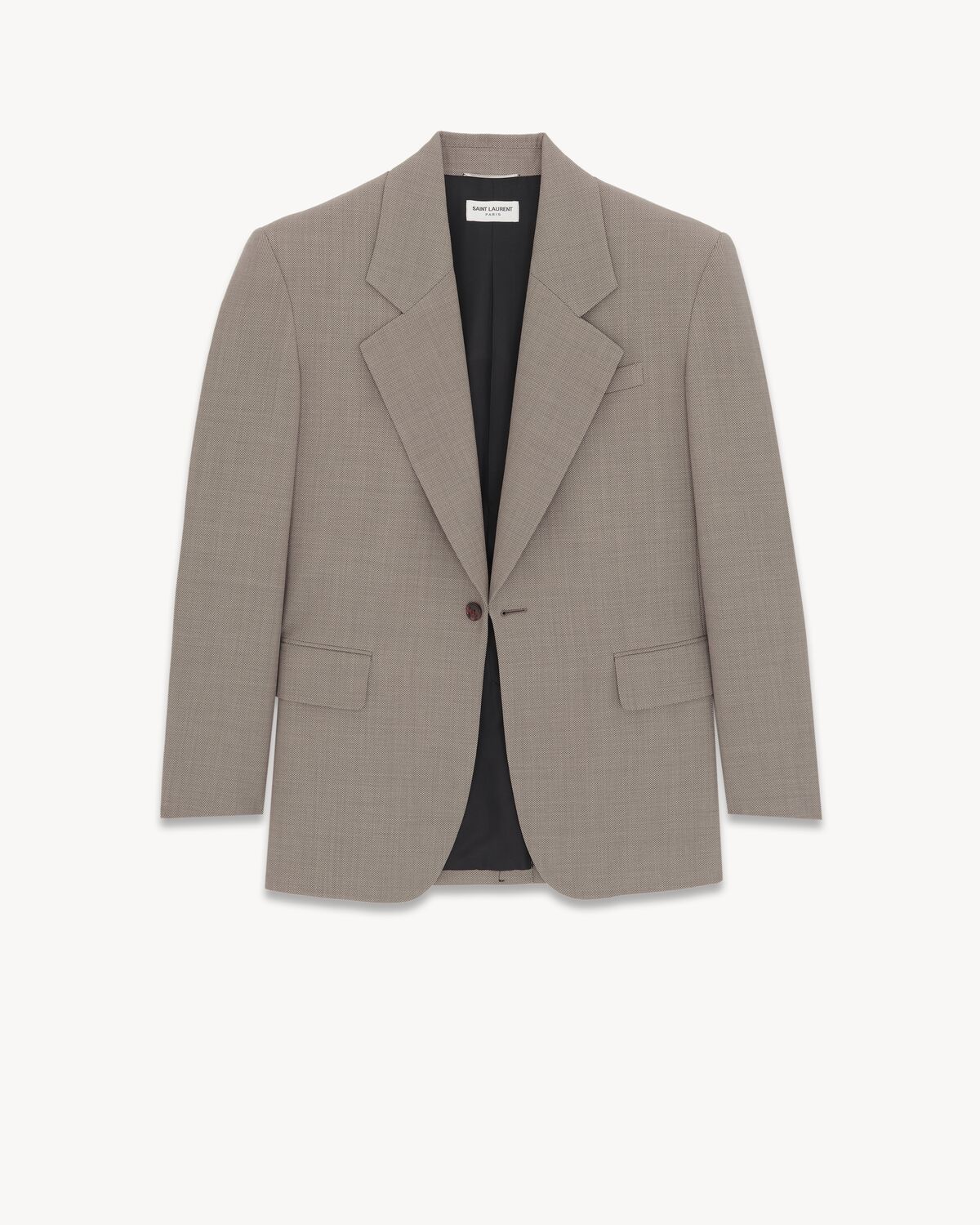 Oversized jacket in wool | Saint Laurent | YSL.com