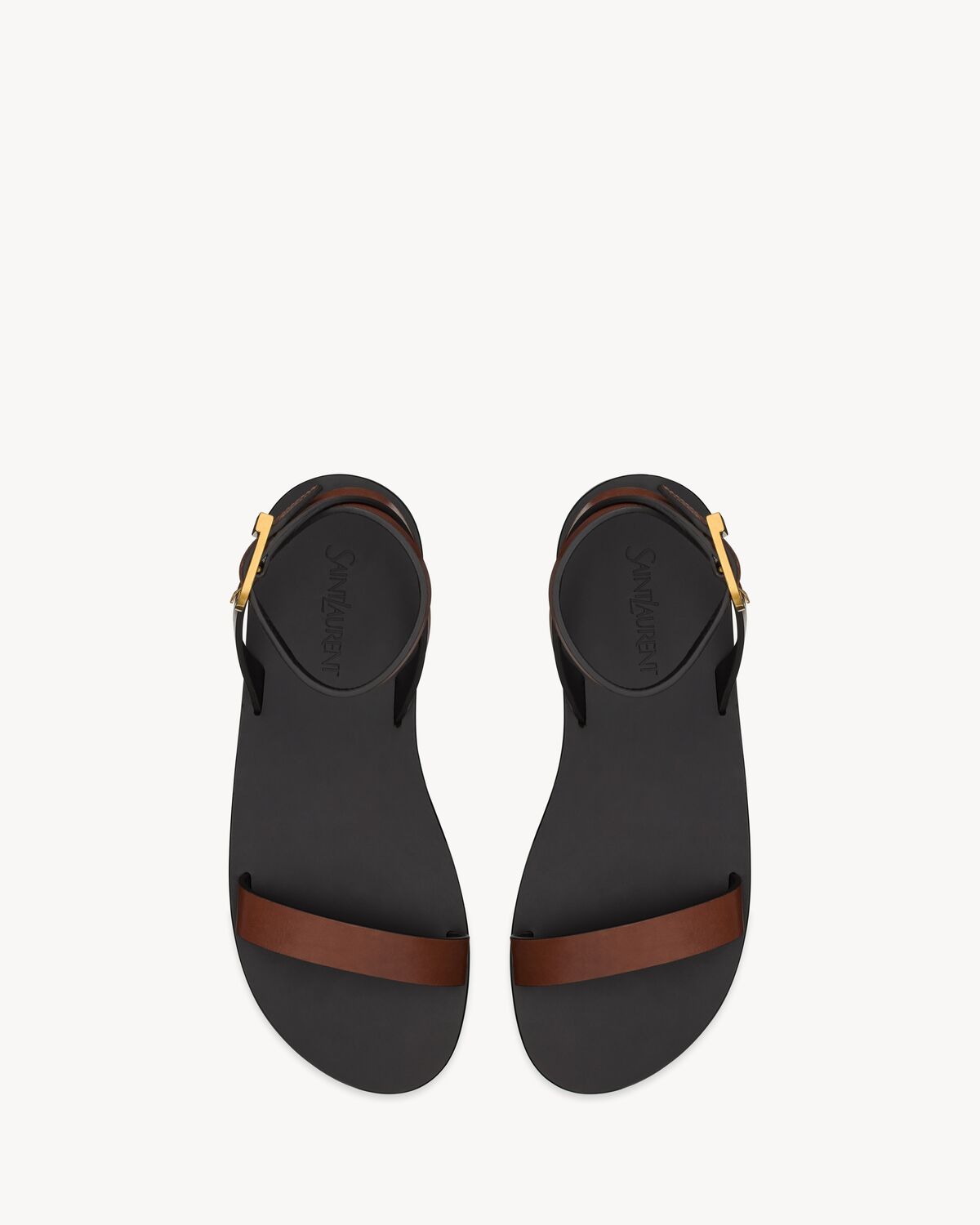 sahara sandals in smooth leather