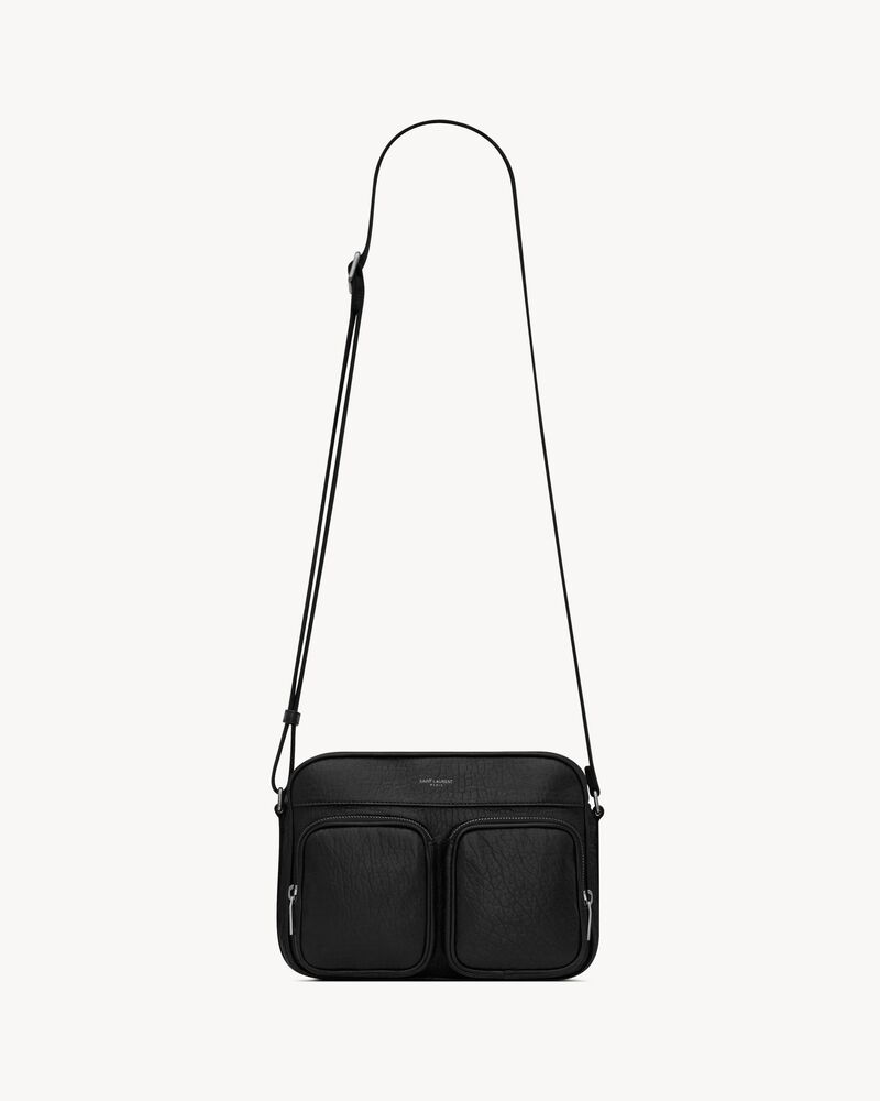 CITY SAINT LAURENT CAMERA BAG IN GRAINED LEATHER