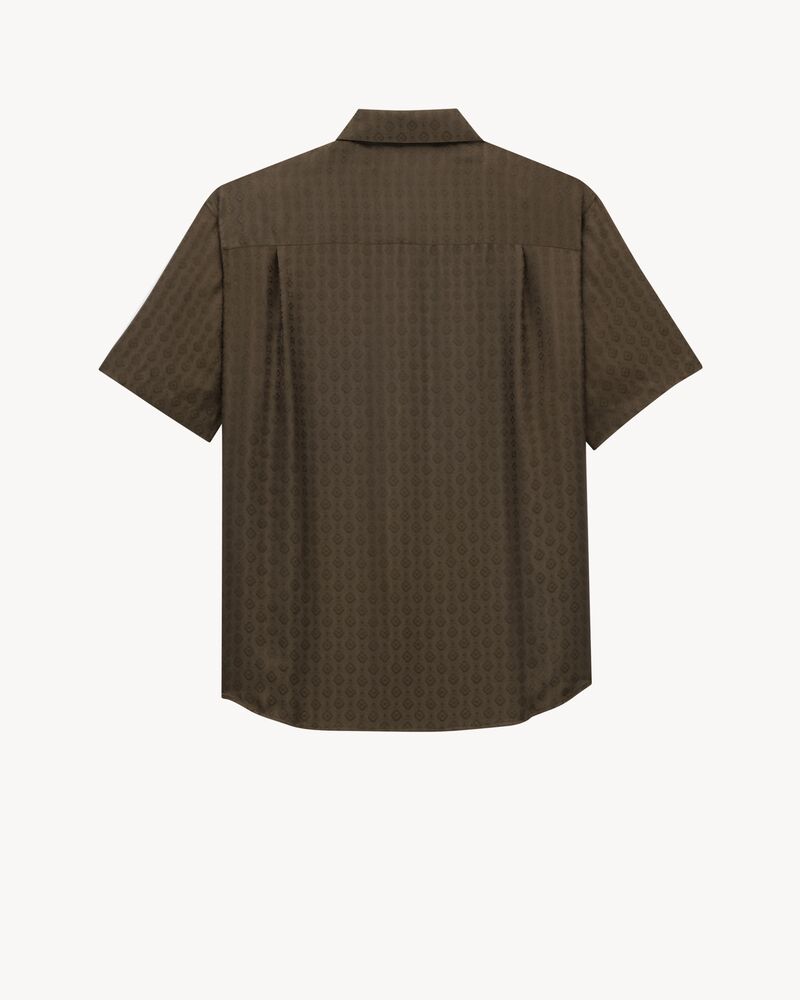 shirt in silk twill