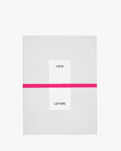 SL EDITIONS: LOVE LETTERS in Black | Saint Laurent | YSL US | ID