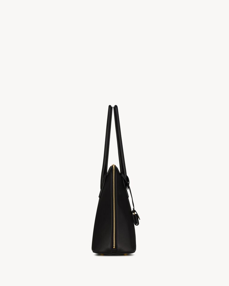 duffle sac de jour souple en cuir grainé