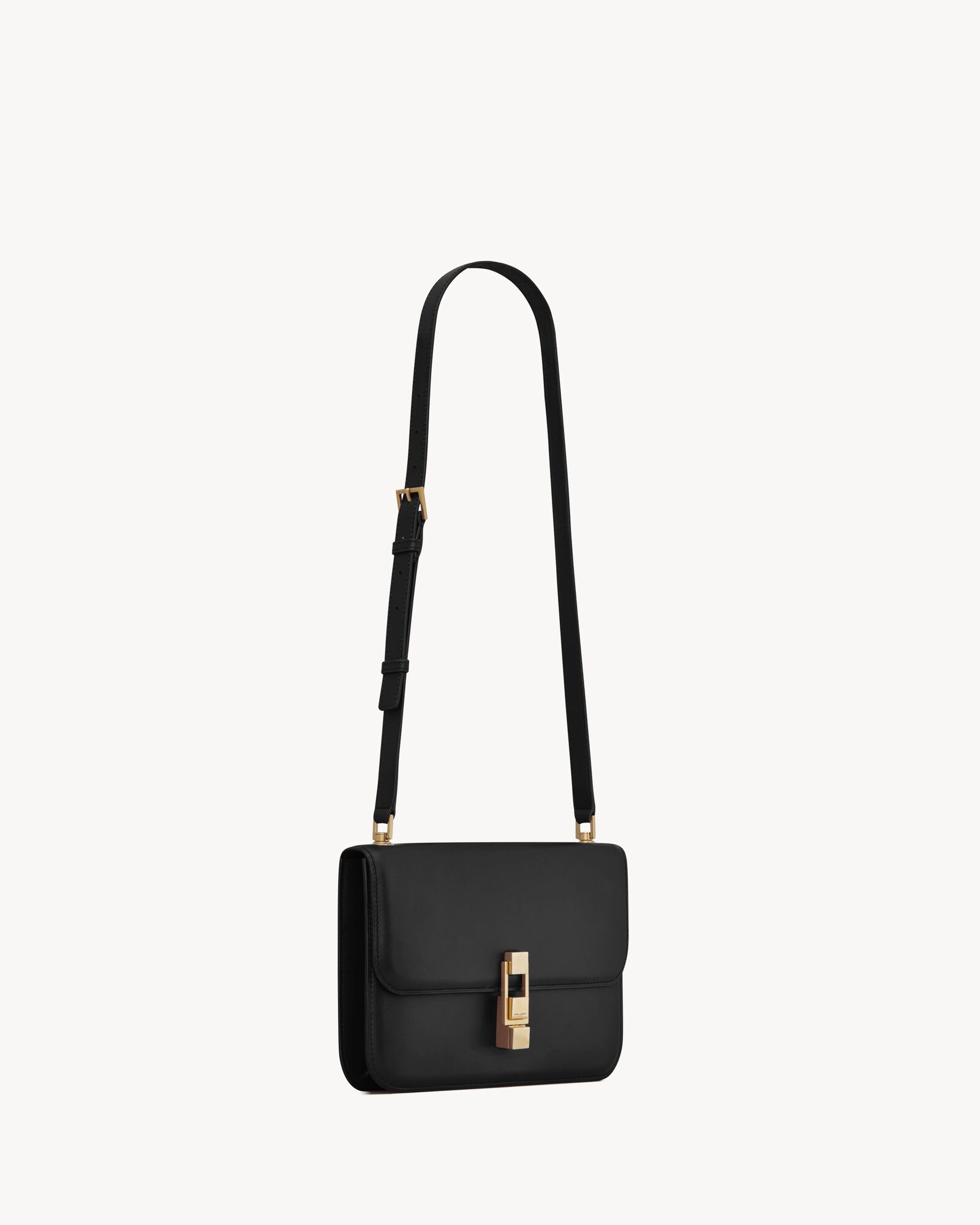 LE CARRE satchel in BOX SAINT LAURENT leather | Saint Laurent | YSL.com