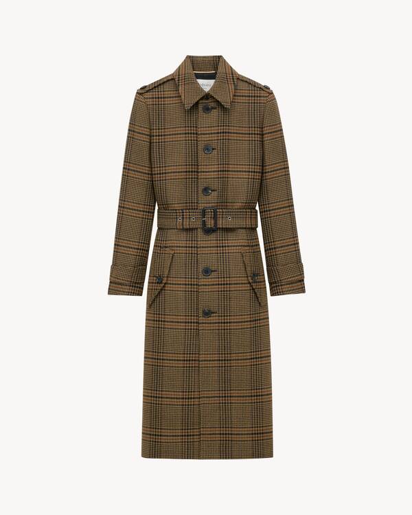 極美品/ロロピアーナ生地/カシミヤ混】 イヴサンローラン ロングコート