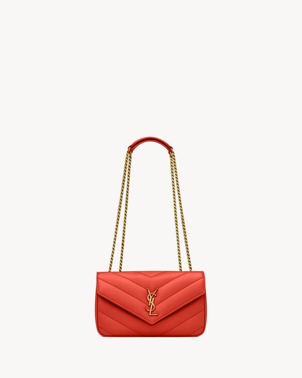 LOULOU SMALL EN CUIR MATELASSÉ