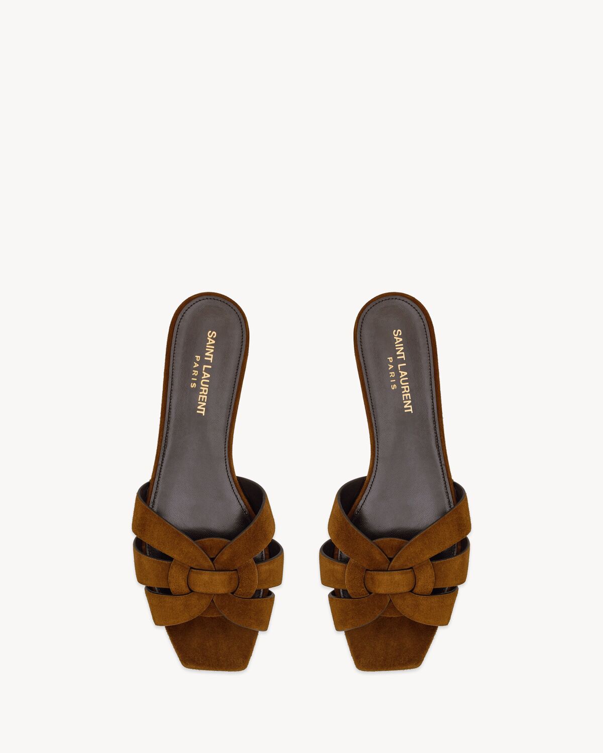 생로랑 스웨이드 트리뷰트 뮬 5719520LI002330