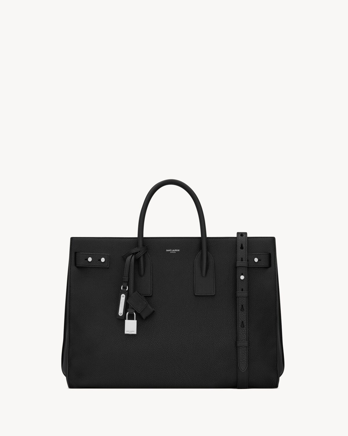 SAC DE JOUR thin large in grained leather