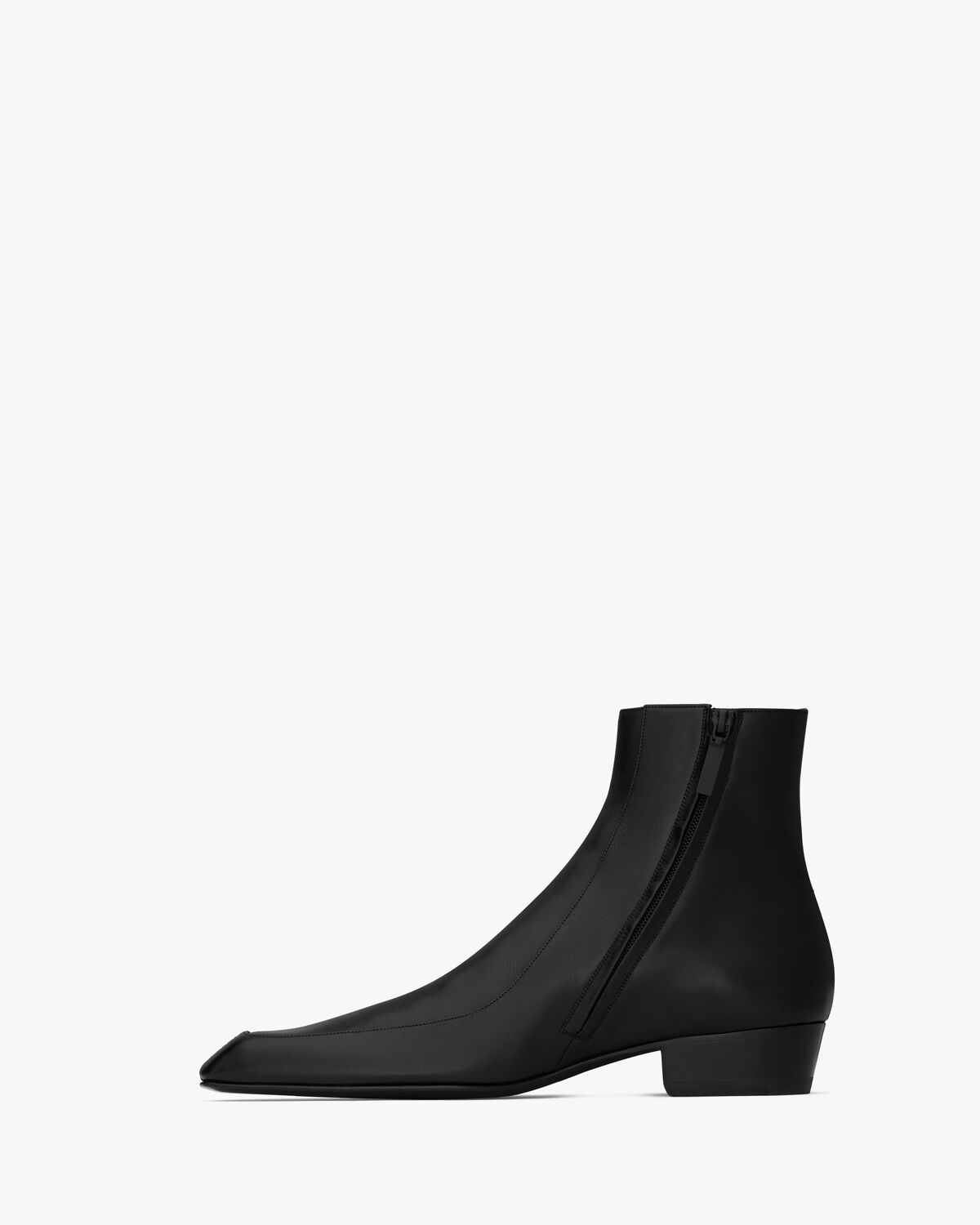 AUGUSTIN boots en cuir lisse