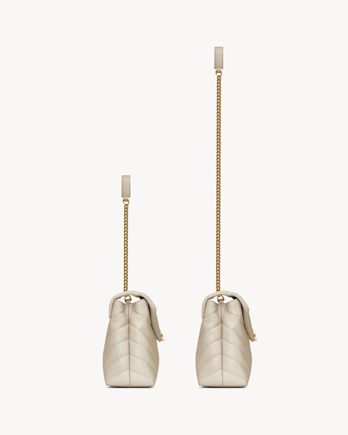 생로랑 퀼티드 가죽 소재의 LOULOU 스몰 숄더백 494699DV7279207