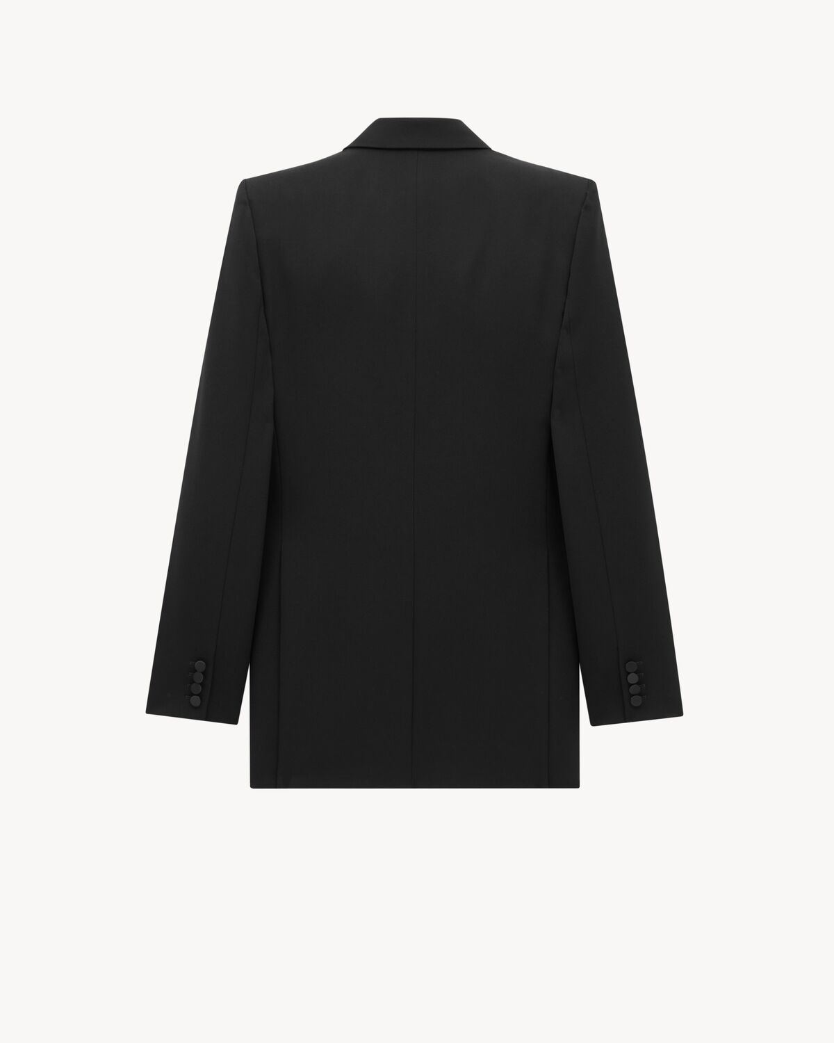 tuxedo jacket in grain de poudre