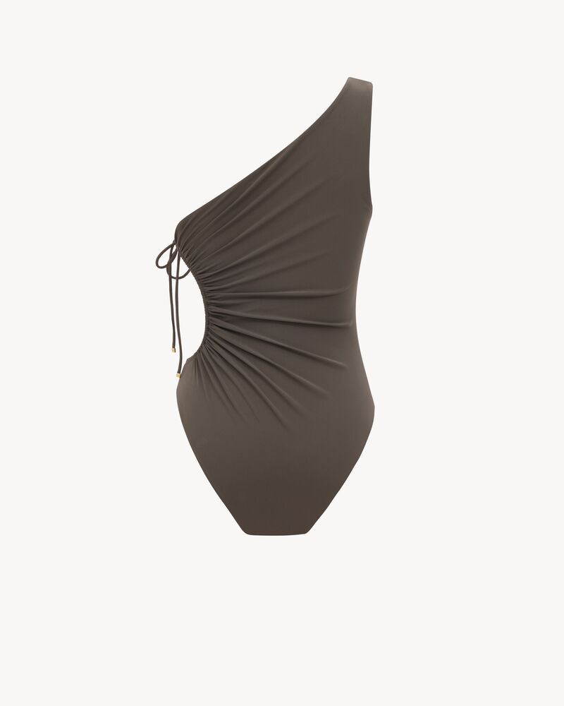 one-shoulder swimsuit