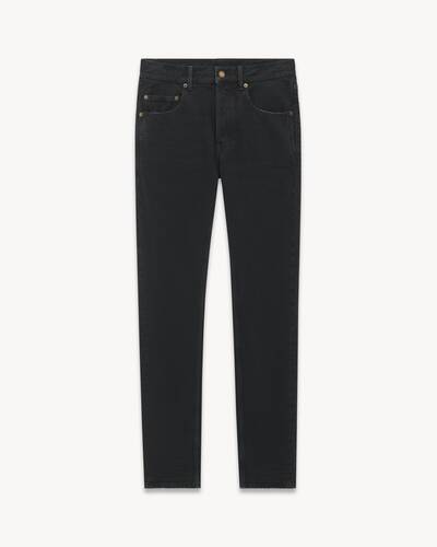 baggy jeans in carbon black denim