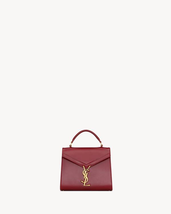 BOLSO MINI CASSANDRA con asa en la parte superior de piel Box Saint Laurent Saint Laurent YSL