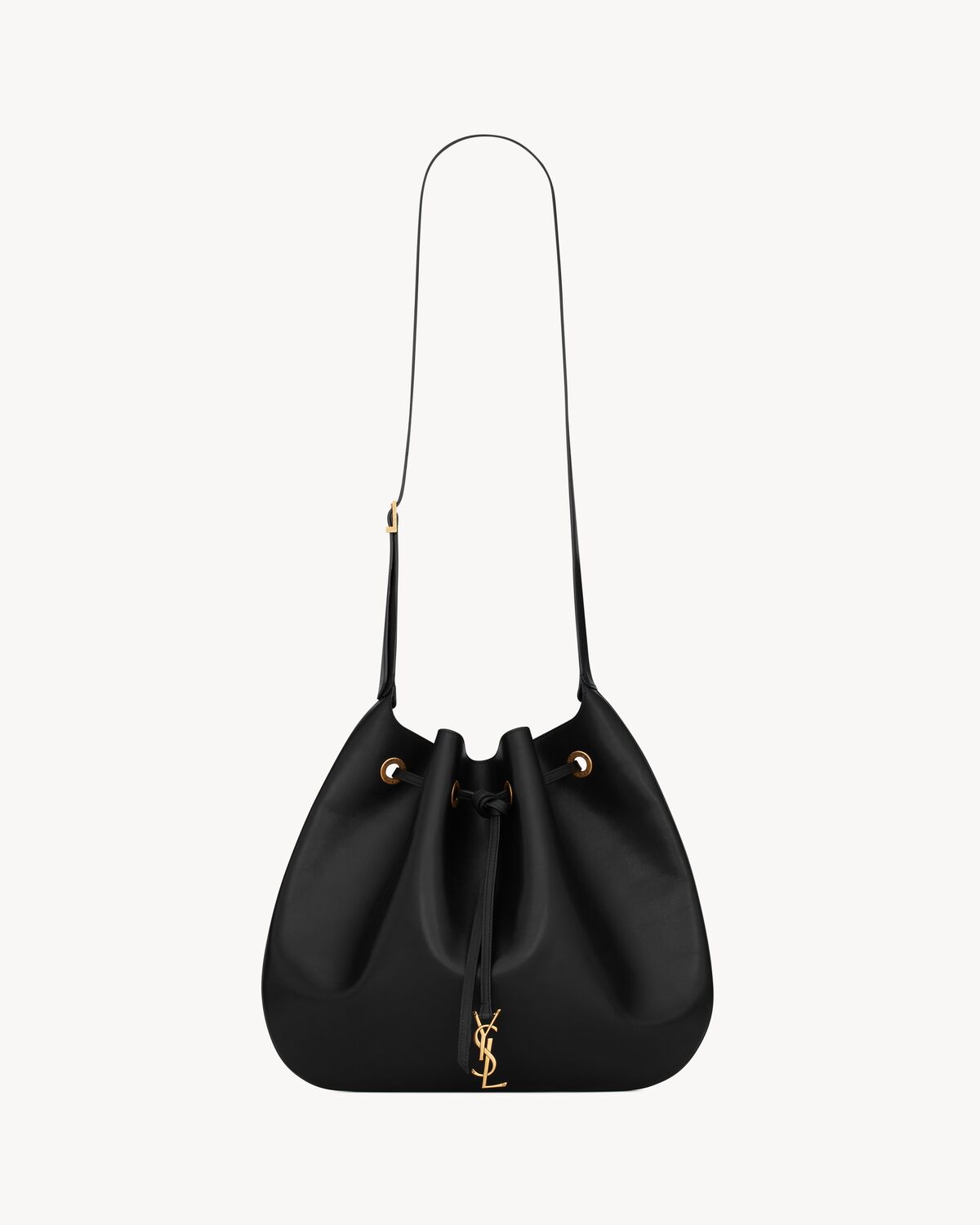 PARIS VII large hobo bag en cuir lisse