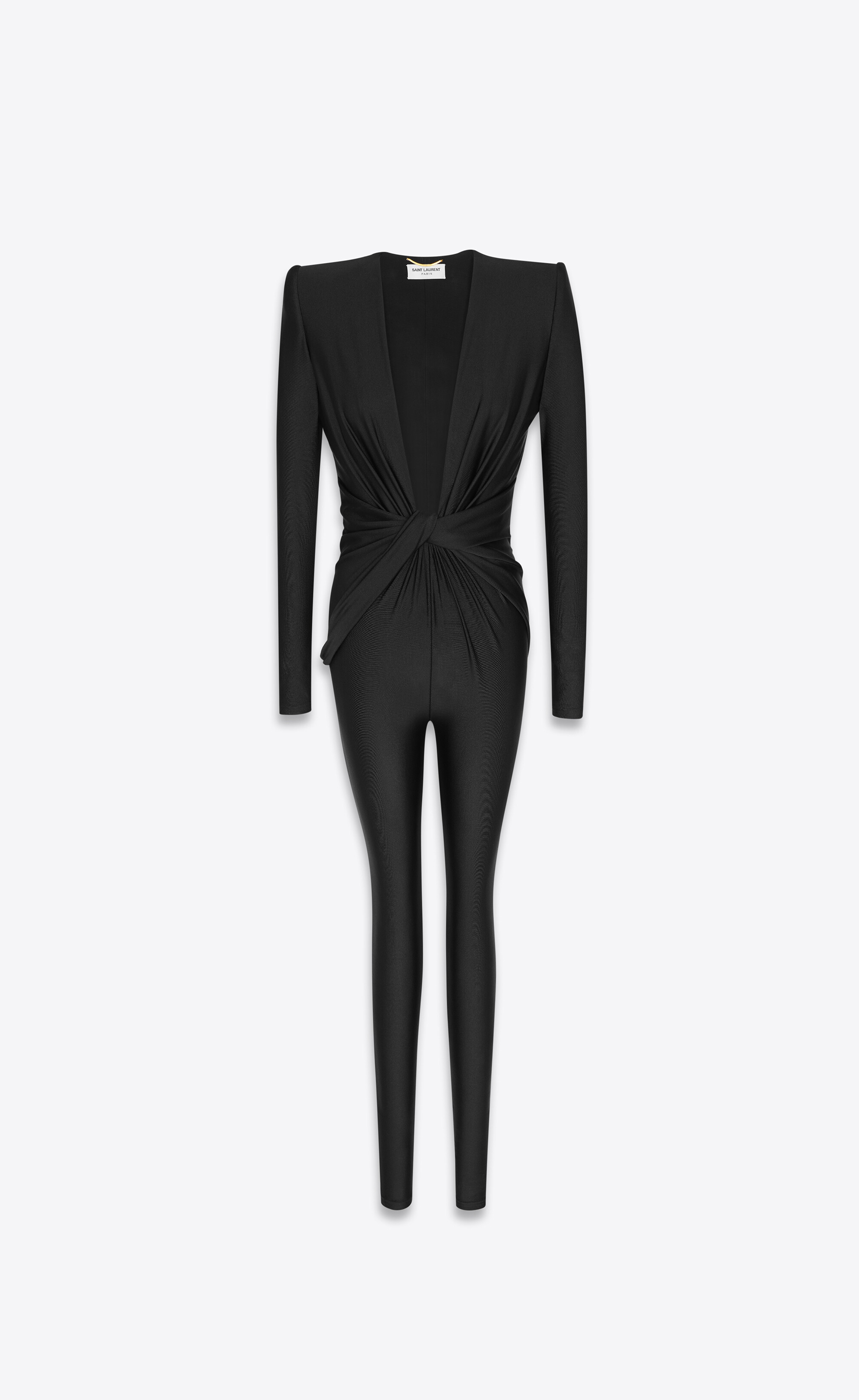 saint laurent black jumpsuit