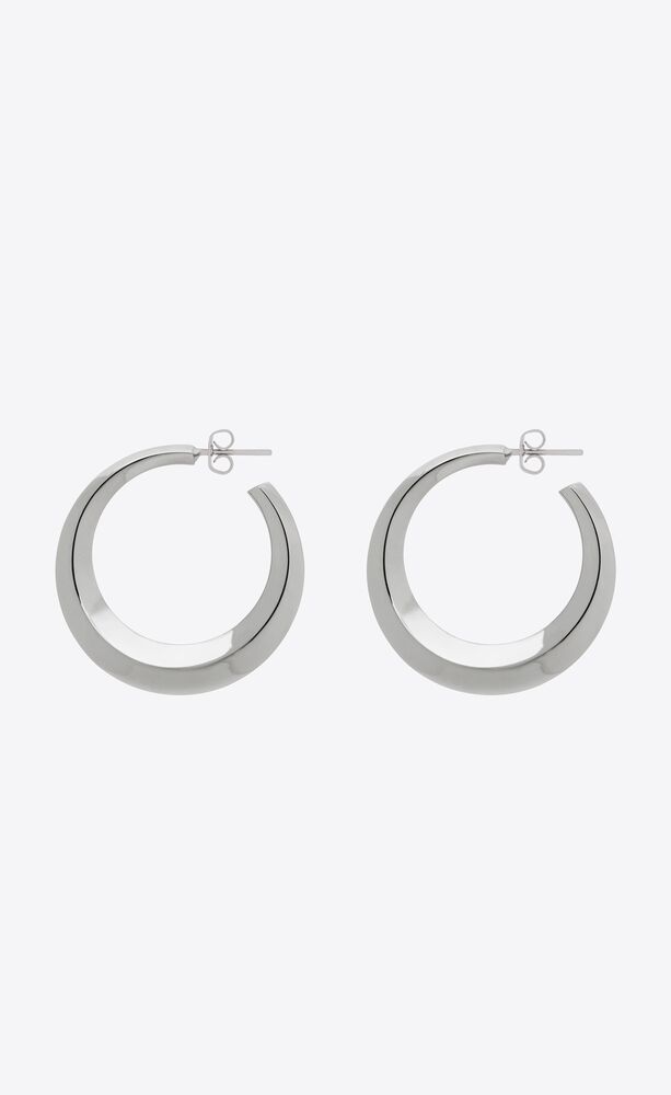 Stainless Steel Hoop Earrings, Calvin Klein in 2023