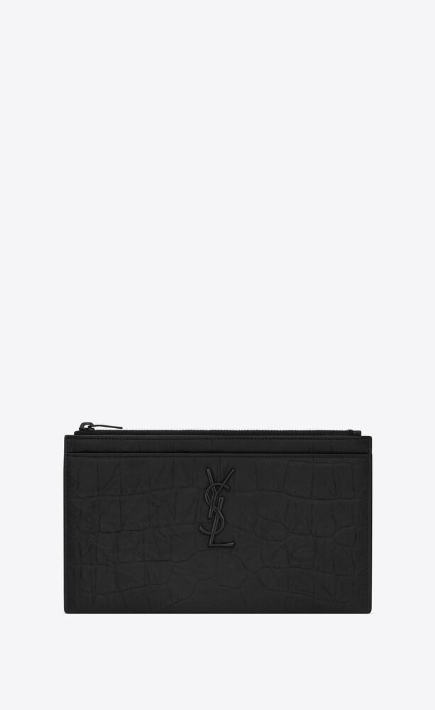 ysl monogram bill pouch