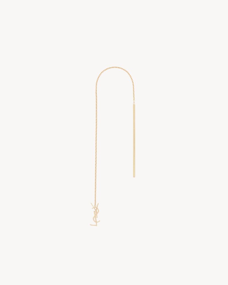 CASSANDRE drop earring in 18K yellow gold